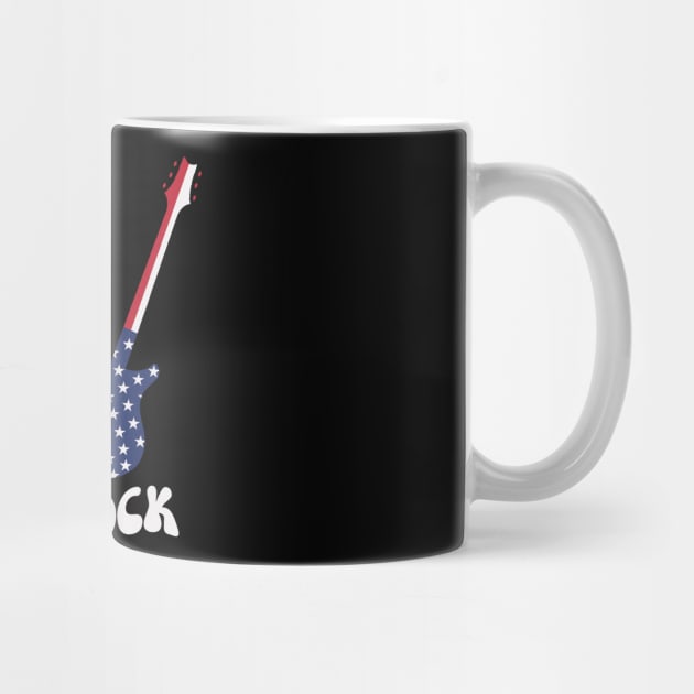 Peace Love Rock USA 4th Of July by The WYLD Tribe